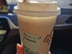 热芋泥波波奶茶-喜茶(北京通州万达店)