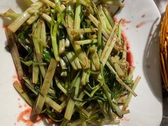 炒空心菜-洪齐林老镇