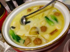 鱼丸青菜汤-味+新京宴·烤鸭·北京菜(创意谷店)