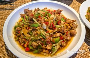 Stir-Fried Free-Range Chicken from Bamboo Forest