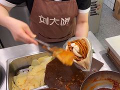 -刘大饼香辣土豆片夹馍(鱼化店)