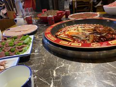 牛油红锅-蜀辣居鲜货老火锅(红牌楼店)
