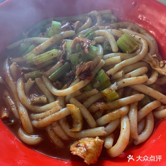 米字格新疆米粉(清华东路店)鸡肉芹菜炒米粉图片