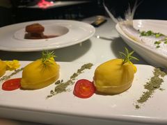 芒果慕斯-柳莺湖上·湖景餐厅·江南菜(西湖店)