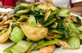 Shrimp and Rice Noodles Stir-fry