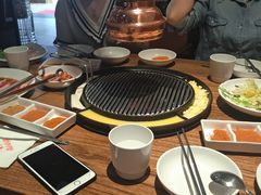 自助取餐区-釜山火炉韩式炭火烤肉(欧洲城店)