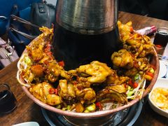 -超越炭火牛蛙火锅鸡(河东店)
