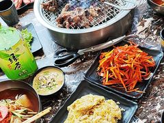-啊美丽炭火烤肉(滑翔一店)