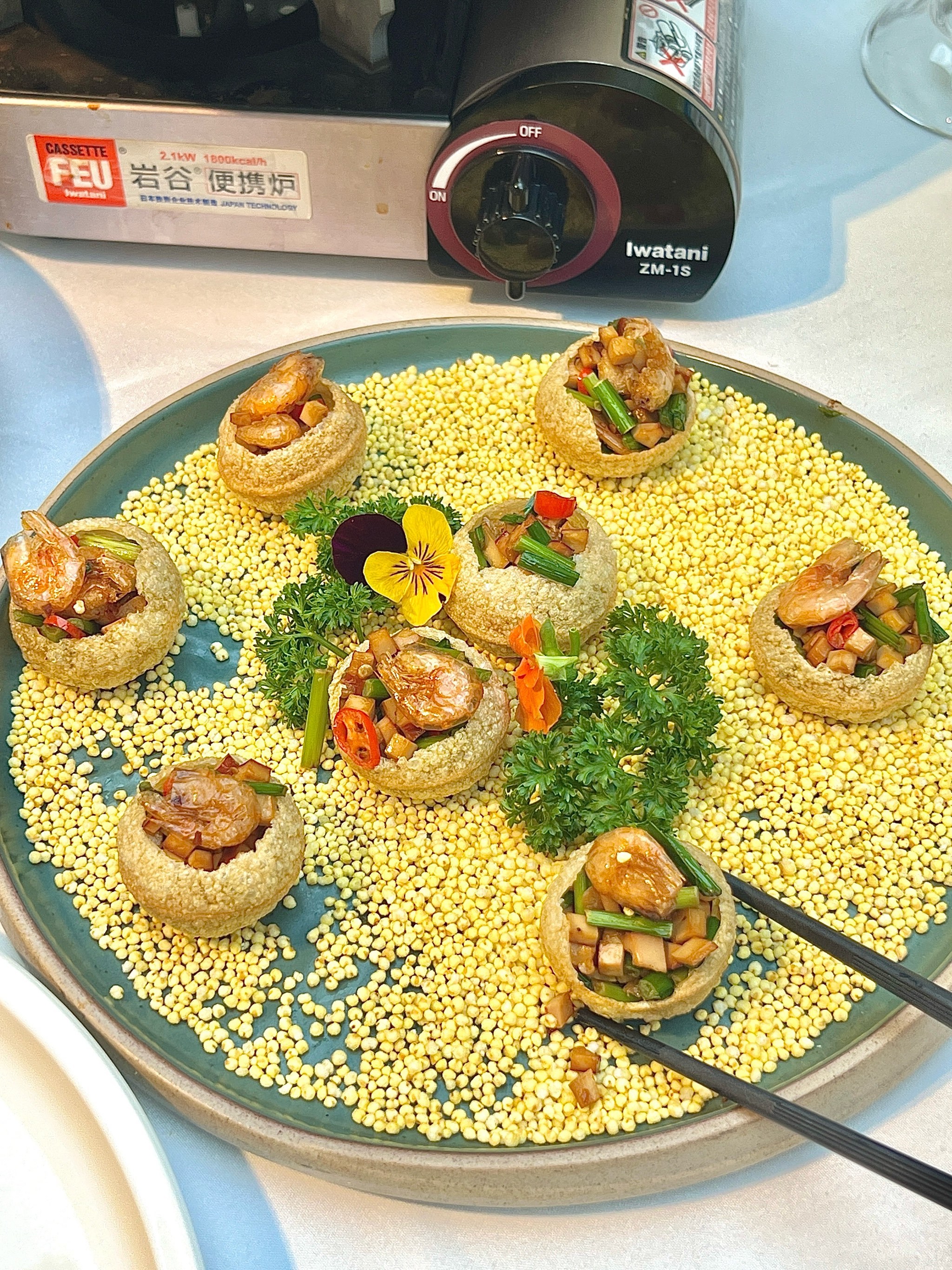 洒金桥!创意菜天花板!