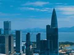 -深圳中洲万豪酒店·大堂酒廊·高空海景