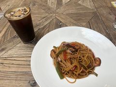黑椒牛柳意面-大书房咖啡(中传国交店)