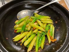 砂锅虾干芥兰-伯衡55·吉品轩(乌鲁木齐南路店)