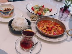 嫩烩虾仁-伊斯坦布尔土耳其清真咖啡餐厅