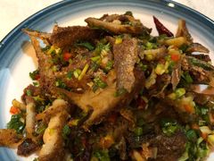 手撕黄花鱼-渔娘渔家丹东海鲜(东直门店)