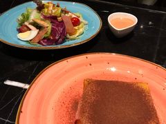 奥尔良烤鸡火腿蛋沙拉-半秋山西餐厅(巴南万达广场店)