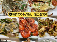 -霞涌市场海鲜摆卖区
