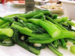 蒜蓉炒菜心-明记海鲜大排档(巽寮湾店)