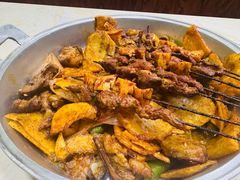 -尕有炕锅烤羊肉