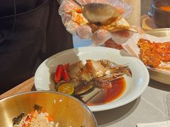 -草家酱蟹炭火烤肉店(珲春南路一店)