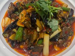 藿香茄子烧鳝鱼-永乐饭店
