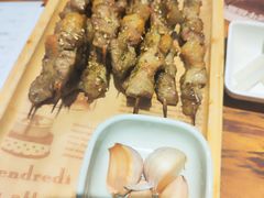 烤羔羊肉串-木屋烧烤(西南角店)