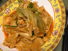 虾汤腐竹烧白菜-那家小馆•北京菜•烤鸭(中关村店)