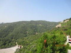 由蒙山大佛处向下看-蒙山大佛景区