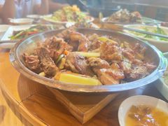 铜盘焗走地鸡-德胜轩正宗顺德菜(宝安沙井会展中心店)