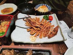 现烤整只大鱿鱼-小川洋风料理(街道口店)