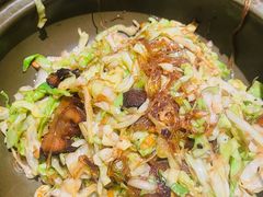 砂锅腊肉圆白菜-南京大牌档(济南万象城店)