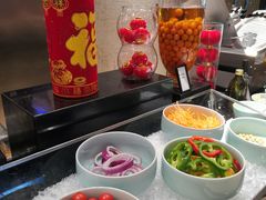 -广州万富希尔顿酒店-感趣自助餐厅·生蚝海鲜刺身