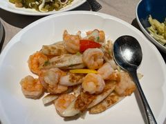 虾丸子炒铁棍山药-明州府(文化广场店)