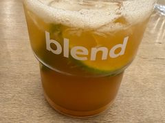 黄杏银花香柠檬果茶-blend咖啡部落(车公庙店)
