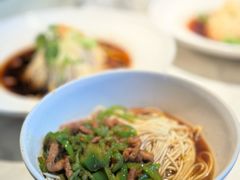 青椒肉丝盖浇面-花园茶楼(兴城西路店)