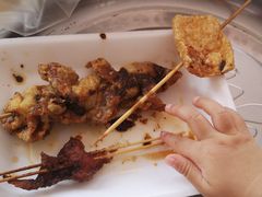 炸豆腐-谢怀亮芝麻茶