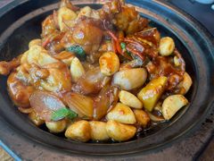 石锅焗美蛙肉-蟹榭·本帮江浙菜·蟹宴(五角场合生汇商场店)