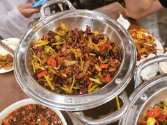 铁锅香辣虾-老兰家传统烧烤炒菜泡馍(小南门店)
