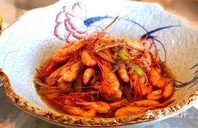 Bamboo Shoot and Tofu Stewed Wild River Shrimp