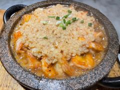 石锅蒜蓉虾-小菜园新徽菜(常州金坛吾悦店)