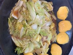 -粘豆包柴火铁锅炖