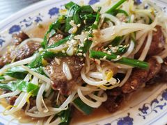 韭菜炒猪肝-拉面莊夢語＆中华料理八椿