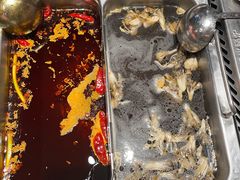 牛油双拼锅底-海底捞火锅(河东万达广场店)