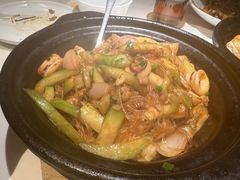 苹果丝瓜海味粉丝煲-汤城小厨•粤菜•靓汤(金宝街店)