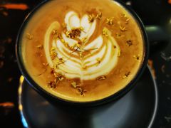 桂花拿铁-MOLECULECOFFEE.MANDO 莫勒喝咖啡