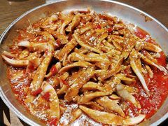 韩式铁板鱿鱼-张大嘴菜馆(庞各庄店)