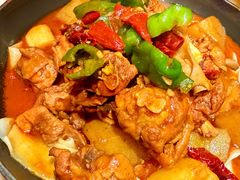 公路沙湾大盘鸡-耶里夏丽·新疆菜·28年喀什老馆(田林东路店)