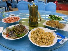 白灼鲜海虾-海上渔村食府海鲜餐厅