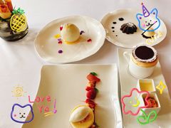 巧克力蛋糕配香草冰淇淋-Jean Georges