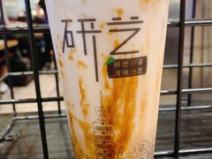 黑糖波霸厚鲜乳-研艺台湾好茶(西单大悦城店)