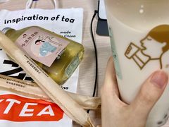烤黑糖波波牛乳-喜茶(杭州滨江宝龙店)
